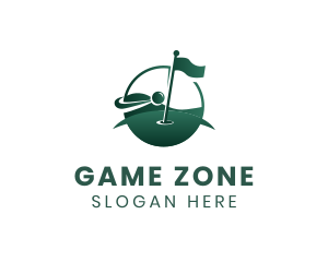 Golf Course Field logo design