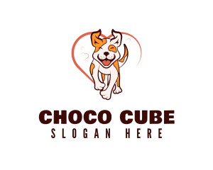 Playful Dog Veterinary Logo