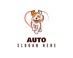Playful Dog Veterinary Logo