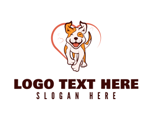 Playful Dog Veterinary Logo