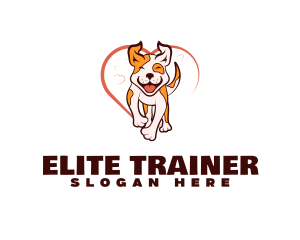 Playful Dog Veterinary logo design