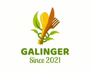 Dining - Vegetarian Meal Diner logo design