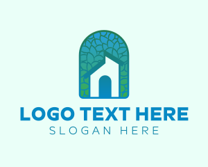 Shelter - Green Tree House logo design