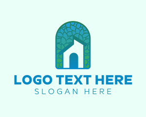 Village - Green Tree House logo design