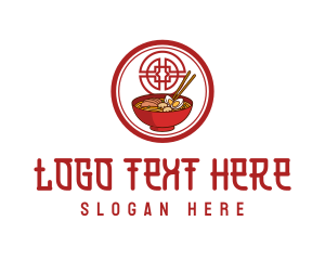 Catering - Chinese Noodle Restaurant logo design