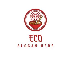 Chinese Noodle Restaurant Logo