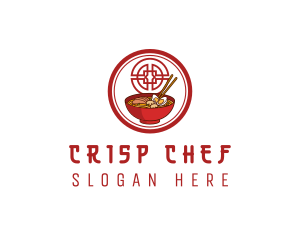 Chinese Noodle Restaurant logo design