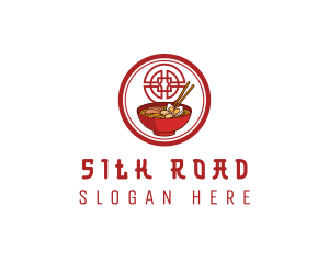 Chinese Noodle Restaurant logo design