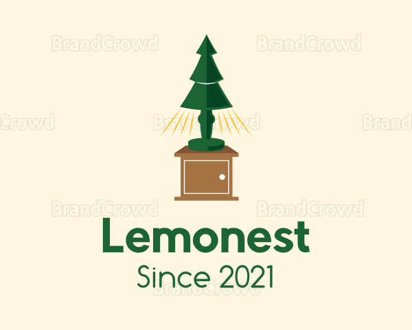 Pine Tree Lampshade Logo