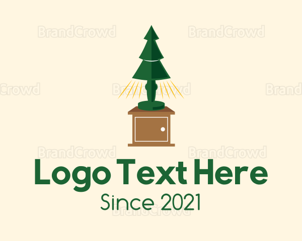 Pine Tree Lampshade Logo