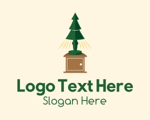 Pine Tree Lampshade Logo