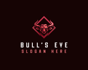 Ranch Bull Horn logo design