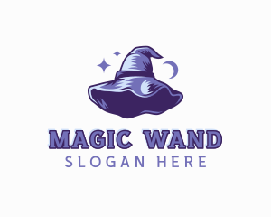 Magical Witch Hat logo design