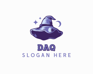Costume - Magical Witch Hat logo design