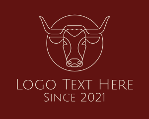 Texas - Livestock Cattle Farm logo design