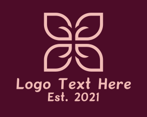 Minimalist - Flower Decoration Centerpiece logo design