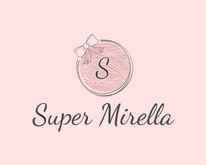 Ribbon - Beauty Feminine Ribbon Cosmetics logo design