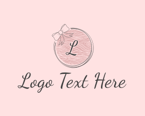 Feminine - Beauty Feminine Ribbon Cosmetics logo design