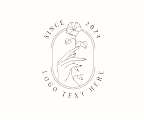 Spa - Flower Hand Spa logo design