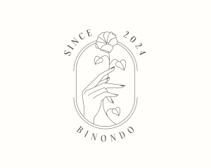 Flower Hand Spa Logo