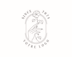 Flower Hand Spa Logo