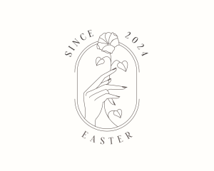 Spa - Flower Hand Spa logo design