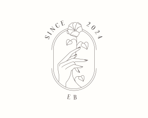 Wedding - Flower Hand Spa logo design