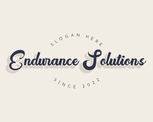 Generic Script Business logo design