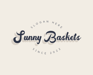 Generic Script Business logo design