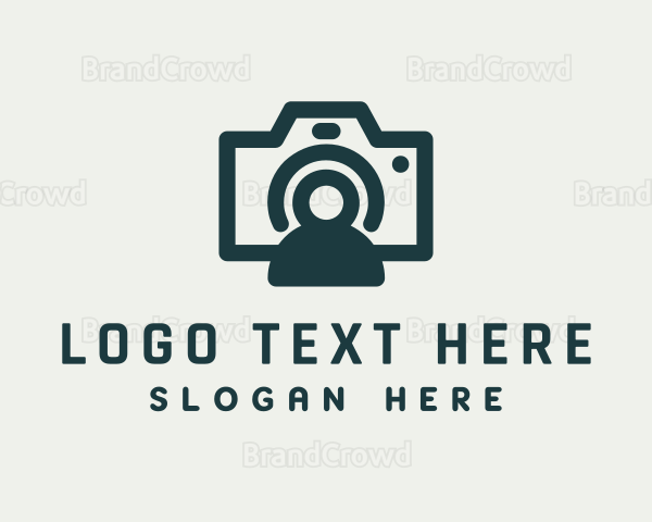 Photography Vlog Camera Logo