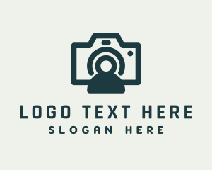 Vlogger - Photography Camera Studio logo design