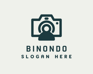 Camera Lens - Photography Camera Studio logo design