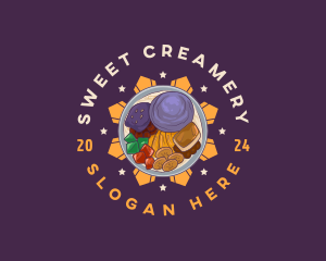 Filipino Sweet Dessert logo design