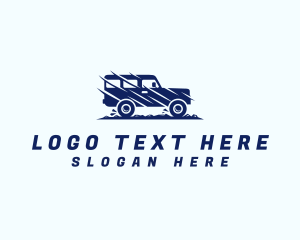 Driving - Adventure Off Road Vehicle logo design