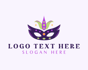 Festival - Festive Party Mask logo design