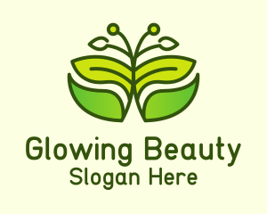 Fancy Flower Plant Logo