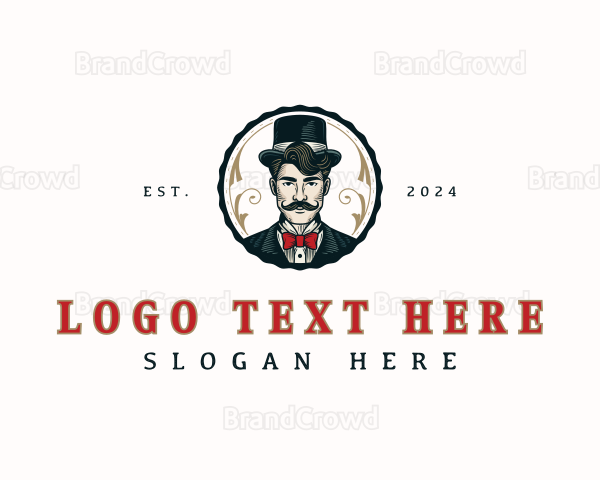 Formal Gentleman Fashion Logo