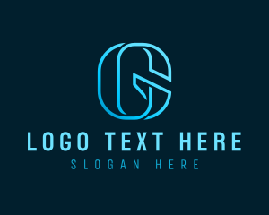 Modern - Cyber Business Multimedia Letter G logo design