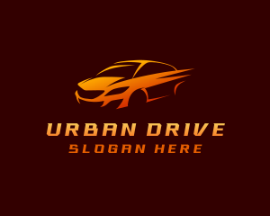 Car Race Driving logo design