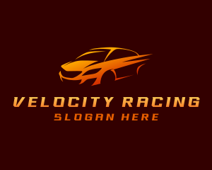 Car Race Driving logo design