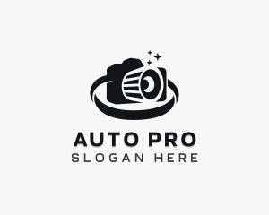 Photo Studio - DSLR Camera Photography logo design