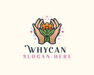 Organic Floral Gardening Logo