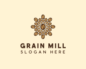 Mill - Coffee Bean Network logo design