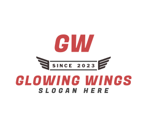 Generic Race Car Wings logo design