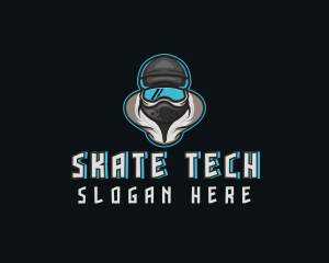 Snowboarding Gaming Mask logo design