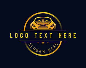 Driving - Luxury Car Detailing logo design