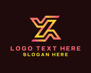 Lettermark - Cyber Software Tech logo design