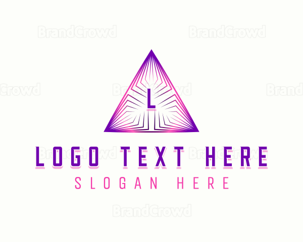 Pyramid Tech Technology Logo | BrandCrowd Logo Maker