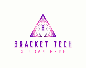 Pyramid Tech Technology logo design