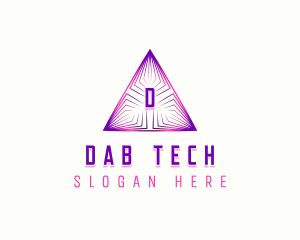 Pyramid Tech Technology logo design